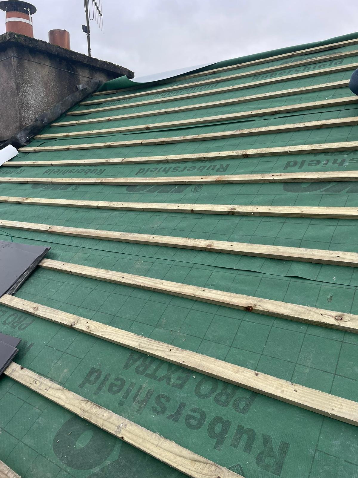 Roof replacement project